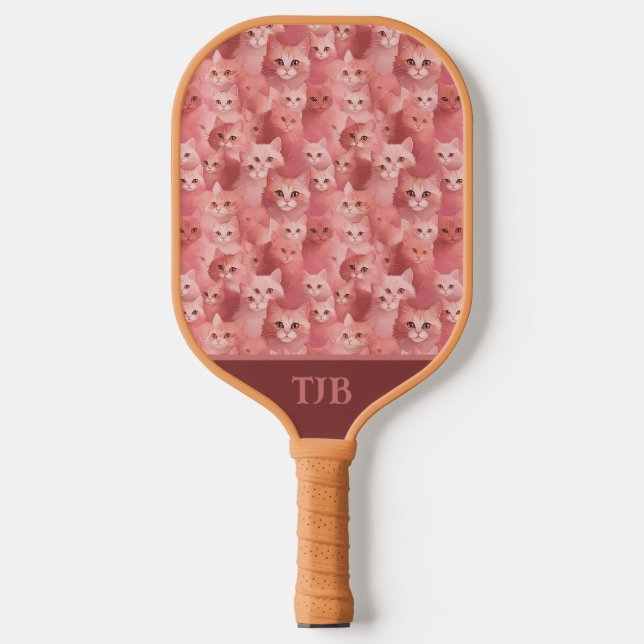 Raquette De Pickleball Chat Adorable Pickleball  (Recto)