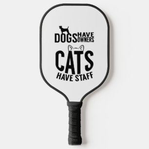 Raquette De Pickleball chat Chiens ont propriétaires chats ont du personn