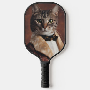 Raquette De Pickleball Chat dans la veste à fumer