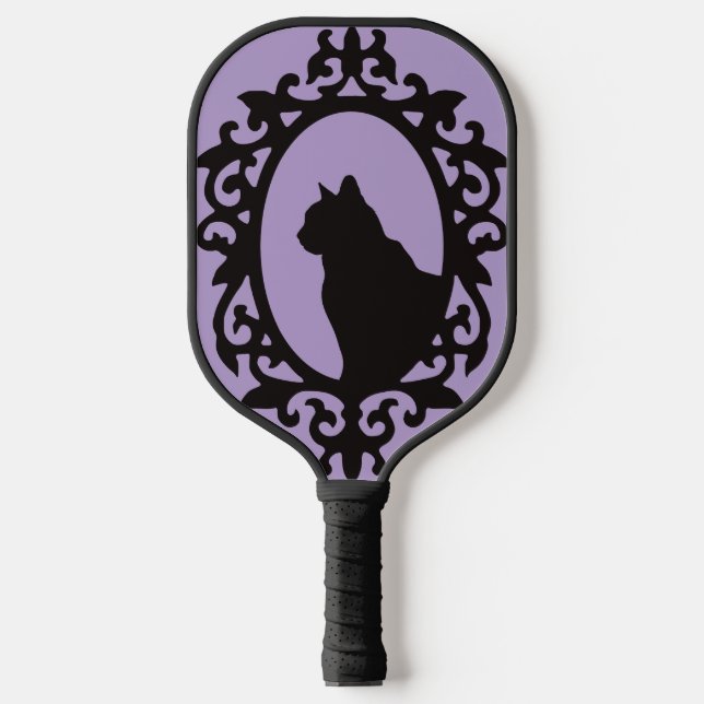 Raquette De Pickleball Chat gothique (Recto)