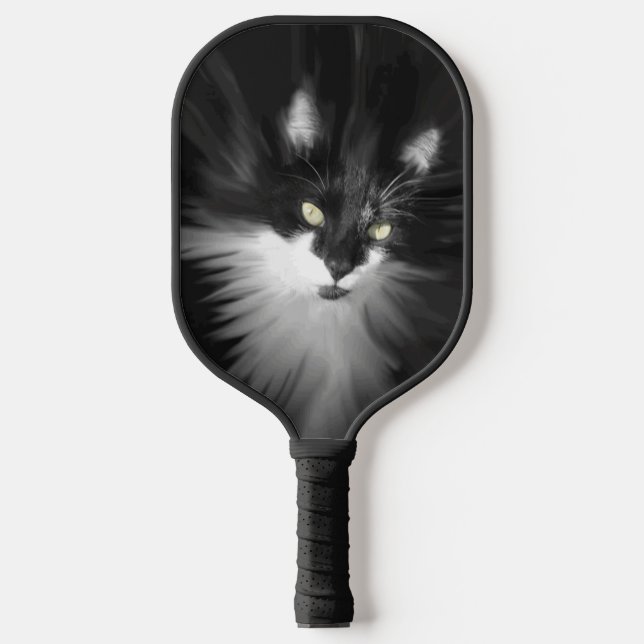 Raquette De Pickleball Chat smoking élégant (Recto)