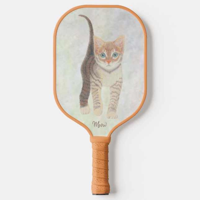 Raquette de Pickleball Chat Tigre (Recto)