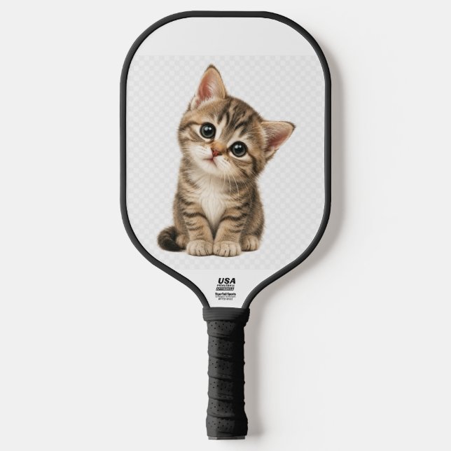 Raquette de Pickleball Chaton Mignon | Sport de Ch (Recto)