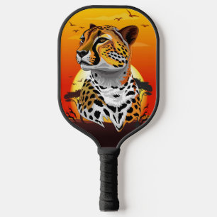 Raquette De Pickleball Cheetah African Feline Wild Animal