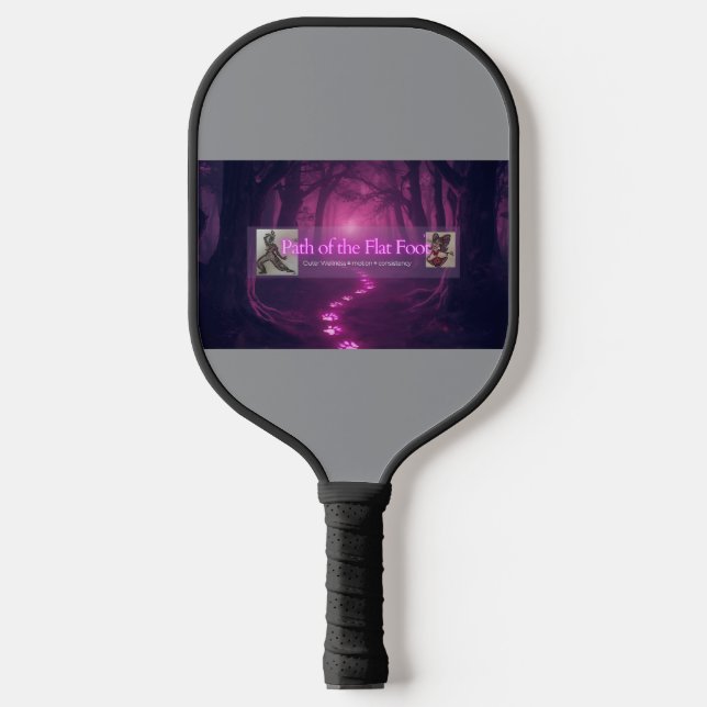 Raquette De Pickleball Chemin du Pied Plat (Recto)
