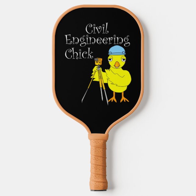 Raquette De Pickleball Chick en génie civil (Recto)