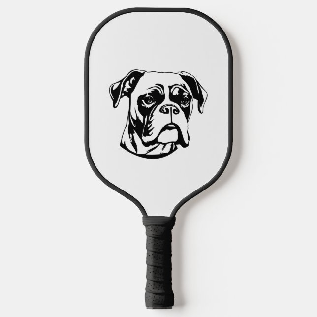 Raquette De Pickleball Chien de boîte (Recto)