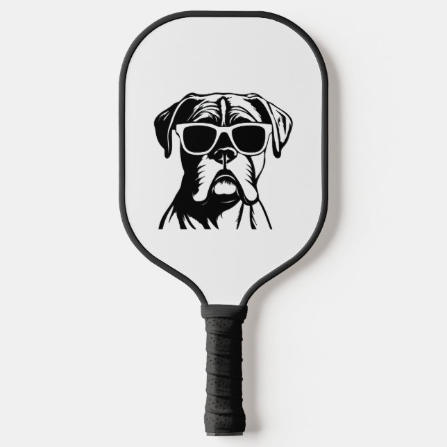 Raquette De Pickleball Chien de boîte (Recto)