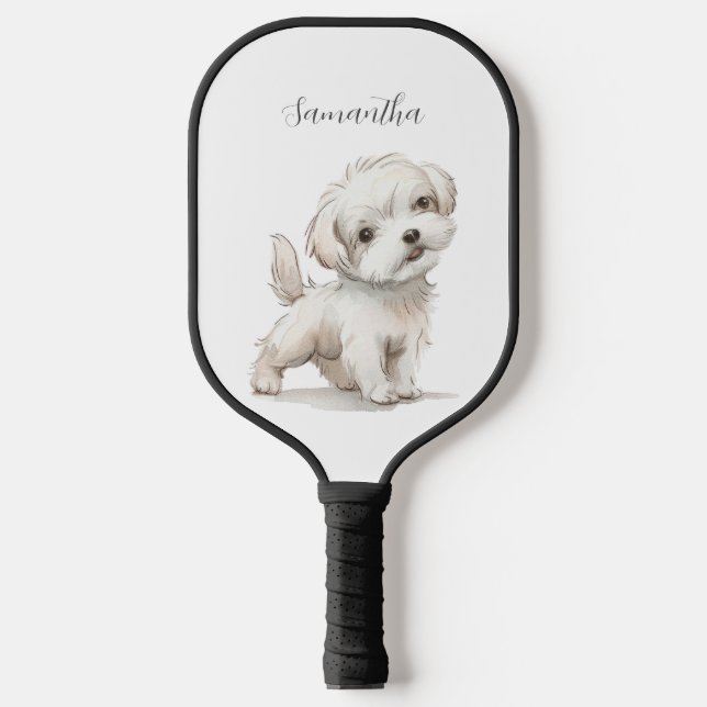 Raquette De Pickleball Chien mignon (Recto)