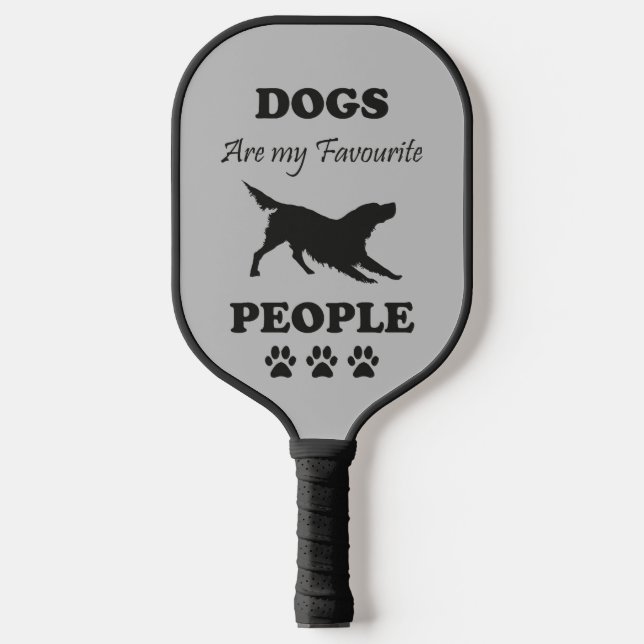 Raquette De Pickleball Chiens Pickleball Paddle (Recto)