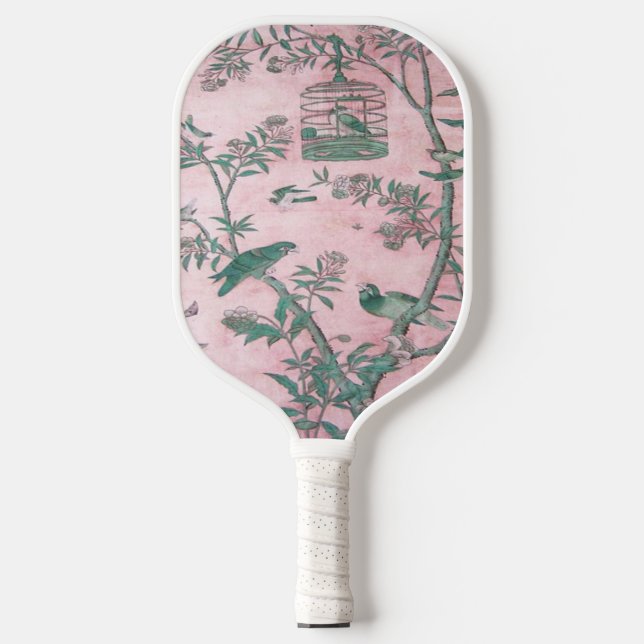 Raquette De Pickleball Chinoiserie rose (Recto)