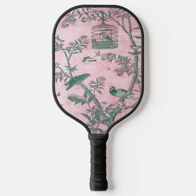 Raquette De Pickleball Chinoiserie rose (Recto)