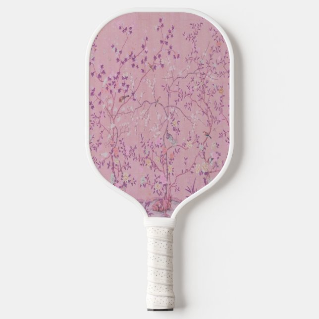 Raquette De Pickleball Chinoiserie rose (Recto)