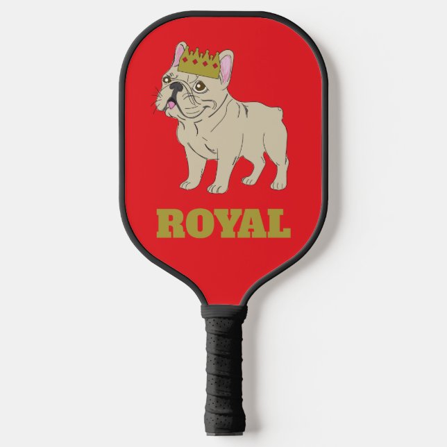 Raquette De Pickleball Chiots royaux (Recto)