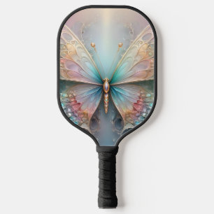 Raquette De Pickleball Chuchotements de couleur : Rêve de papillon fracta