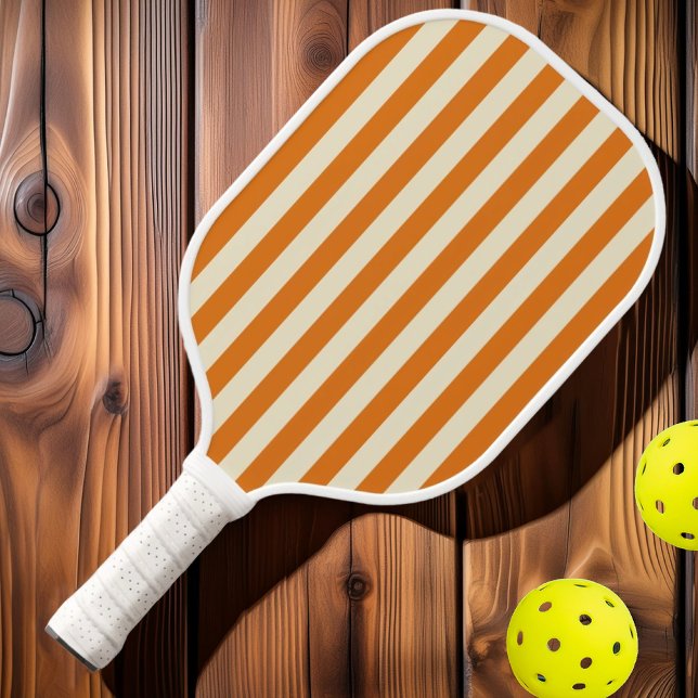 Raquette De Pickleball Citrus chaud à poliomyélite du milieu du siècle (Créateur téléchargé)