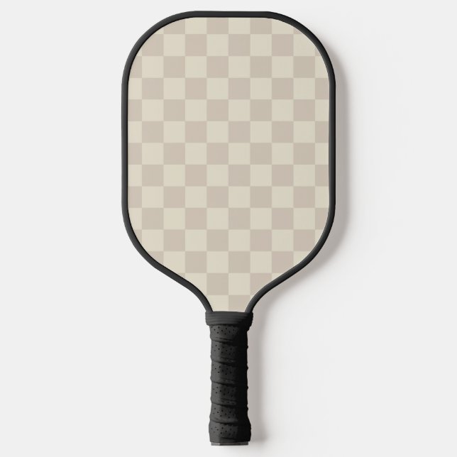 Raquette De Pickleball Clair Brown et blanc cassé (Recto)