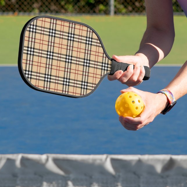 Raquette De Pickleball Classic Chic Scottish Tartan Pattern (Insitu)