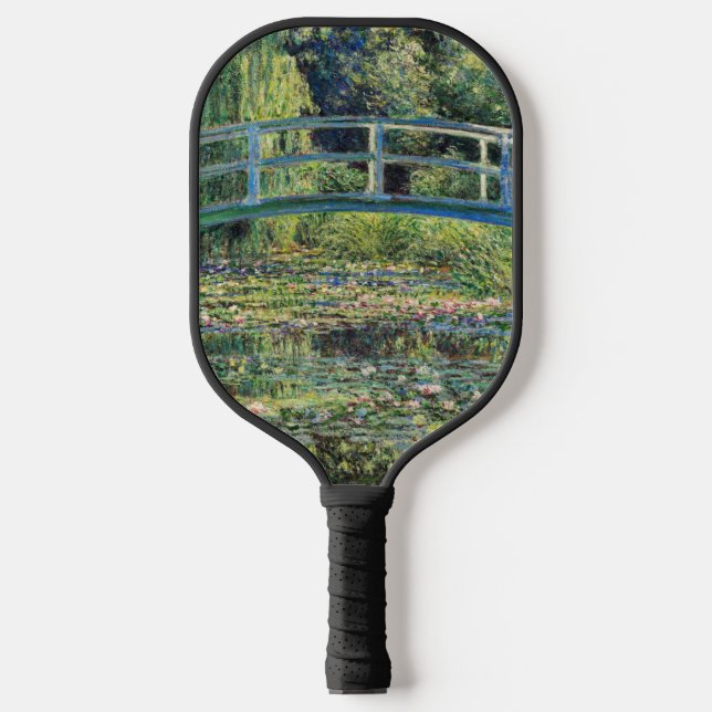 Raquette De Pickleball Claude Monet - Etang Lily et Pont Japonais (Recto)