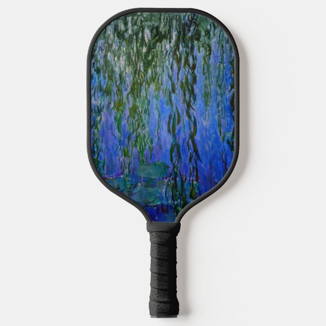 Raquette De Pickleball Claude Monet - Lys d'eau avec saule plumant (Recto)