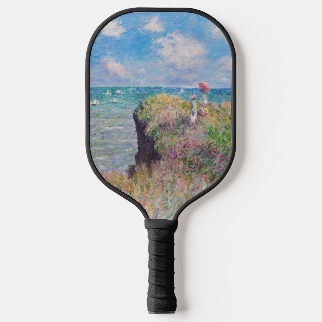 Raquette De Pickleball Claude Monet - Promenade Cliff à Pourville (Recto)