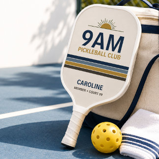 Raquette De Pickleball Club de Pickleball Rétro 9 AM