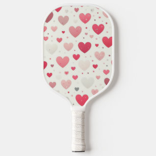 Raquette De Pickleball Coeur coloré de la Saint Valentin