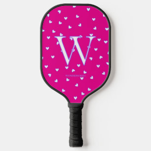Raquette De Pickleball Cœurs roses