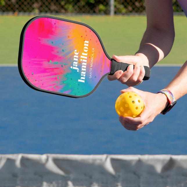Raquette de Pickleball Colorée Personnalisée (Insitu)