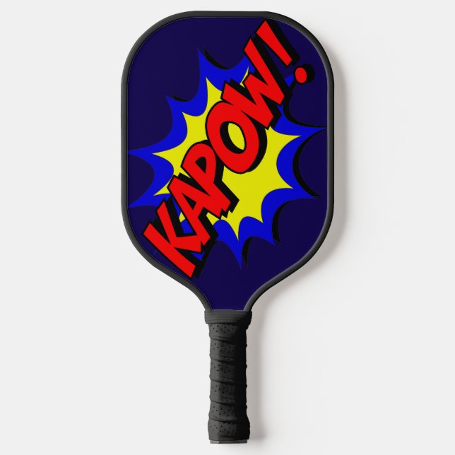 Raquette De Pickleball Comic Book Kapow ! Exclamation (Recto)