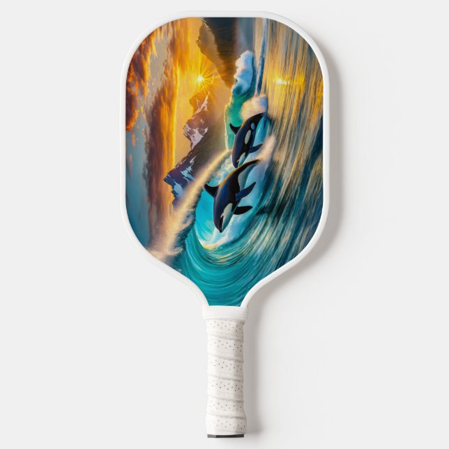 Raquette De Pickleball Conception ATC Orques par Rich AMeN Gill (Recto)