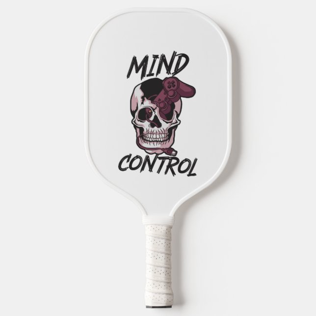 Raquette De Pickleball Conception de jeux de contrôle mental (Recto)