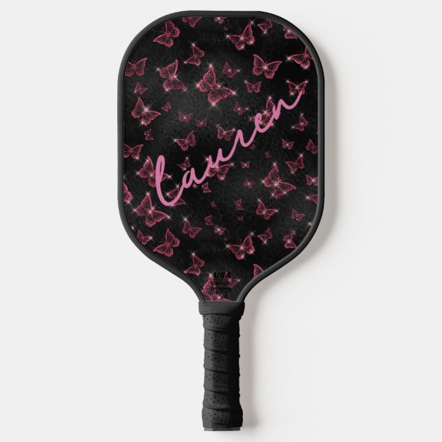 Raquette De Pickleball Conception de pickleball personnalisée avec nom de (Recto)