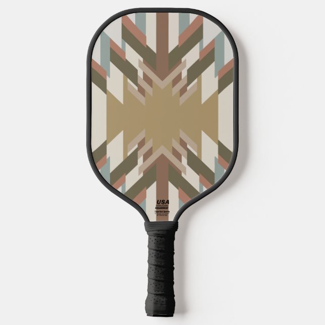Raquette De Pickleball Conception inspirée des couleurs du désert du Sud- (Verso)
