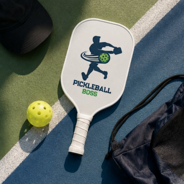 Raquette De Pickleball Cool pickleball paddle monogrammed pickleball pad (Créateur téléchargé)