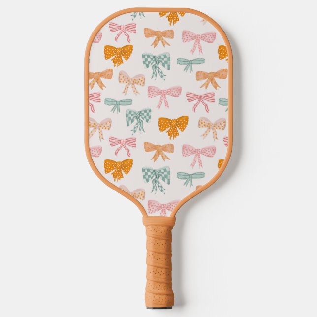 Raquette De Pickleball Coquette ruban pastel (Recto)