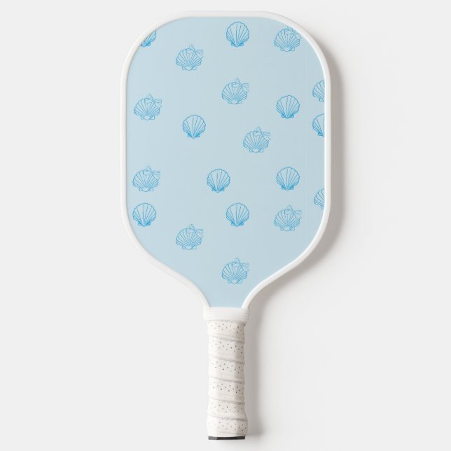 Raquette De Pickleball Coquilles Saint-Jacques Contour Minimalisme (Recto)