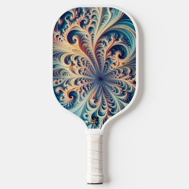 Raquette De Pickleball Corail plumé - USA Pickleball Approuvé Paddle (Recto)