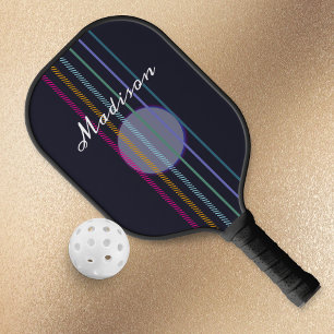 Raquette De Pickleball Cordes de Guitare Colorées Personnalisées Modernes