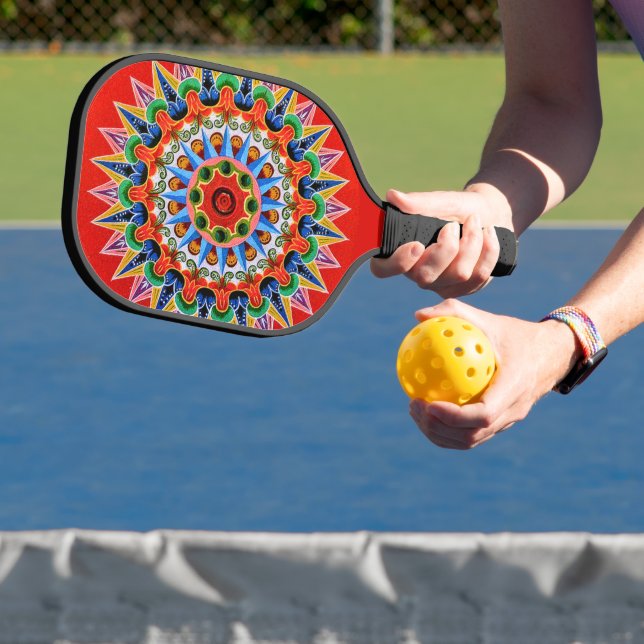 Raquette De Pickleball Costa Rica Coloré Design (Insitu)