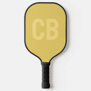 Raquette De Pickleball Couleur de tendance Doux Pickleball Jaune