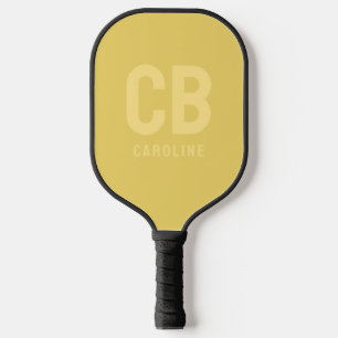 Raquette De Pickleball Couleur de tendance Doux Pickleball Jaune