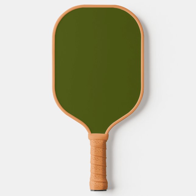 Raquette De Pickleball Couleur ferme vert olive (Recto)