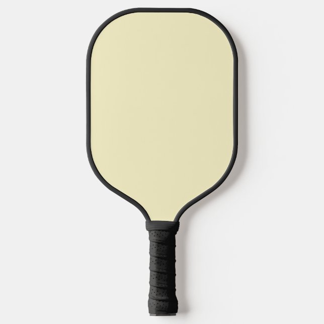 Raquette De Pickleball Couleur solide de chiffon citron (Recto)