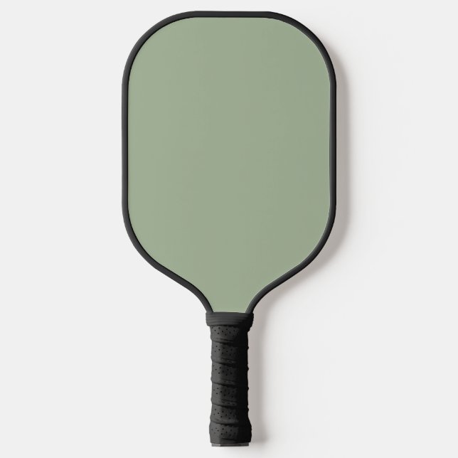 Raquette De Pickleball Couleur solide vert Laurel (Recto)