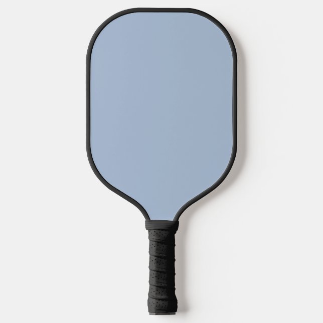 Raquette De Pickleball Couleur uni bleu clair en acier (Recto)
