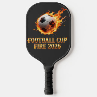 Raquette De Pickleball Coupe de Football Feu Coupe du Monde 2026 Ballon d