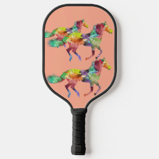 Raquette De Pickleball Course Arc-en-ciel Cheval Pickle Ball Paddle