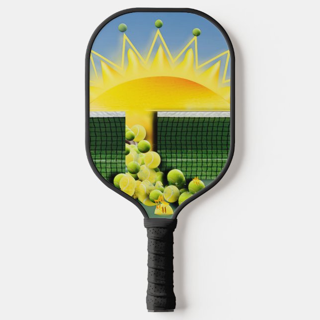 Raquette De Pickleball Coussin d'accentuation de la concordance SOLEIL (Recto)