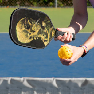Raquette De Pickleball Crâne avec cigarette allumée de Vincent van Gogh